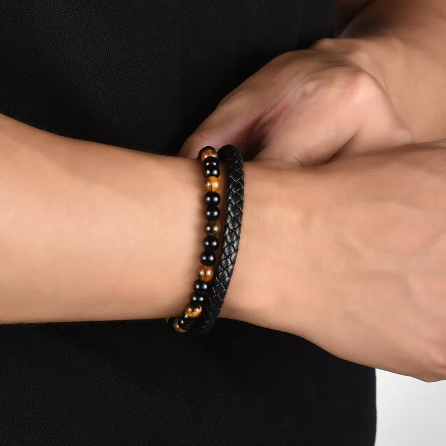 Bracciale “Scudo del Figlio” – Occhio di Tigre