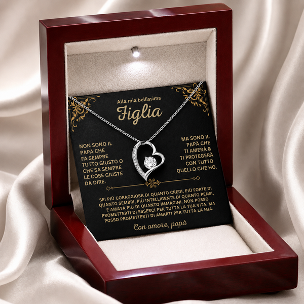 A mia figlia, per sempre nel mio cuore