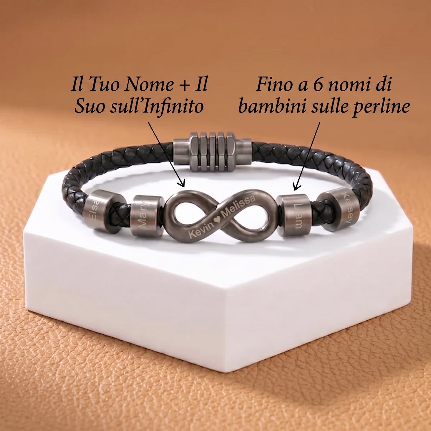 Bracciale Legame Eterno con Nomi