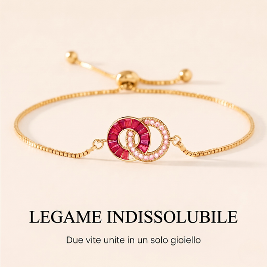 Bracciale Personalizzato Pietre Intrecciate